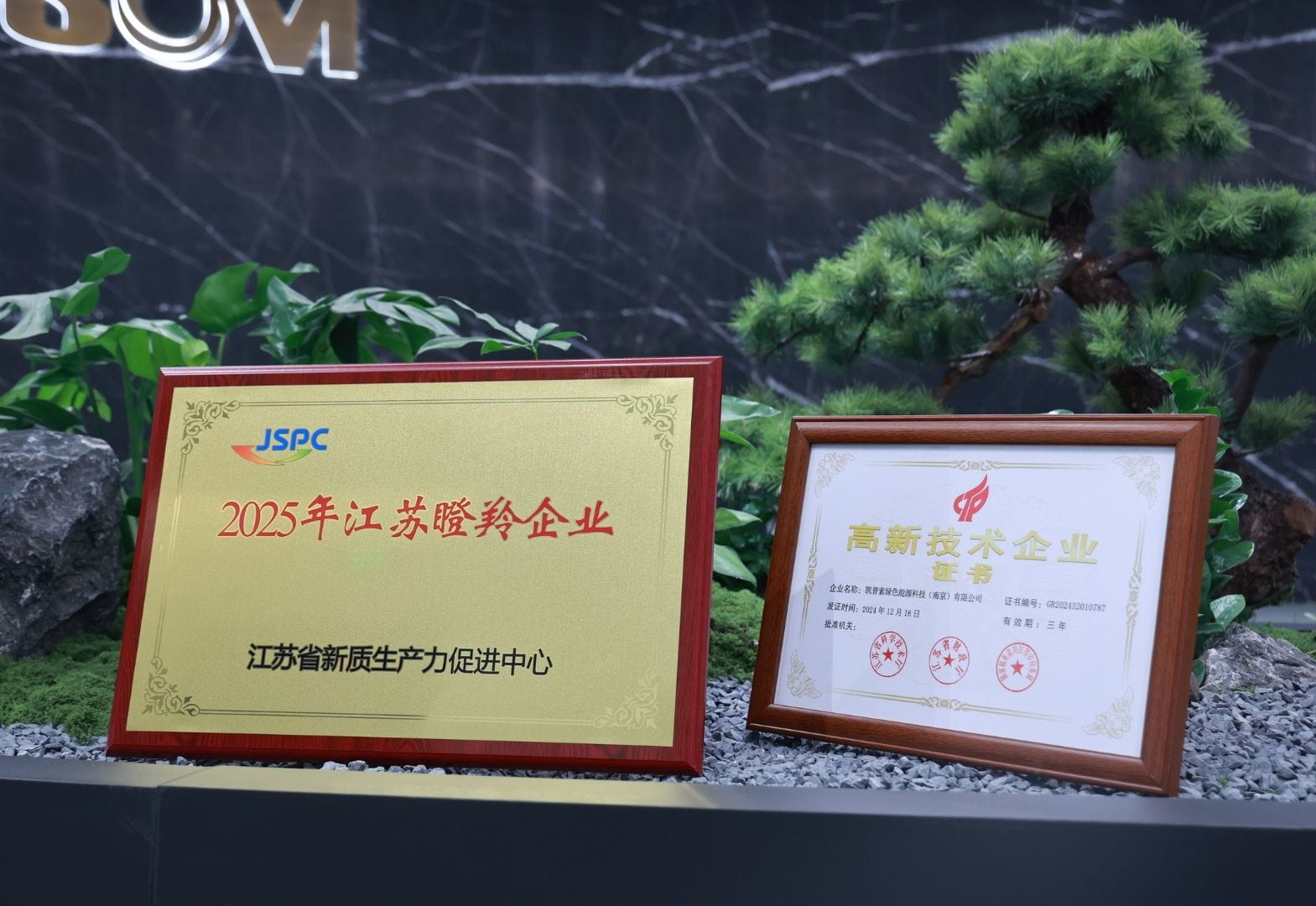 KAPSOM Recognized as a 2025 Jiangsu Gazelle Enterprise