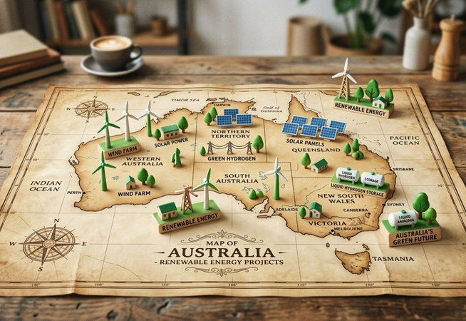 Mapping Australia’s Green Energy Landscape