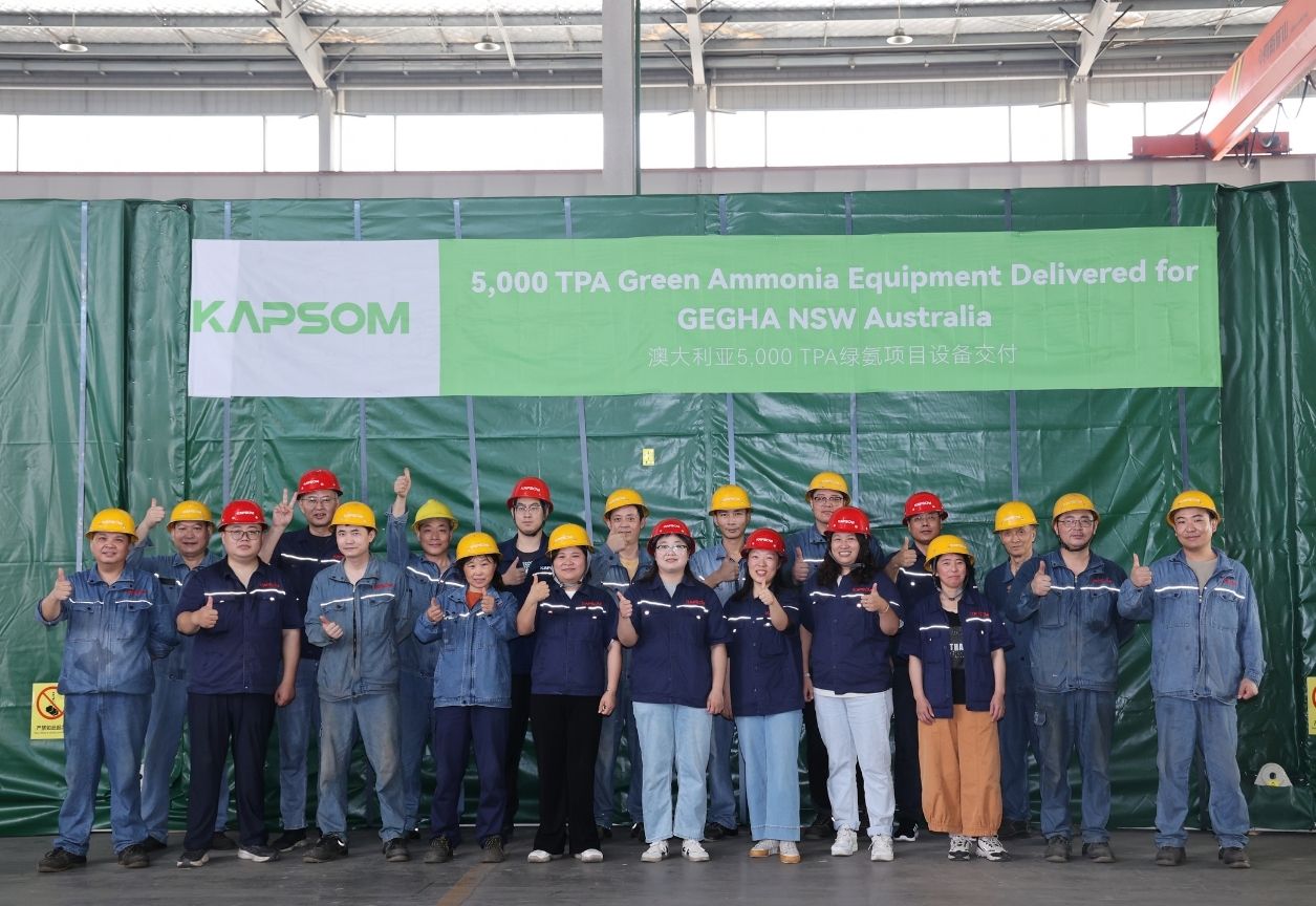 KAPSOM Completes Equipment Shipment for Australia Project