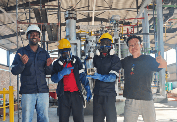 KAPSOM’s Namibia Plant Passes Trial Run